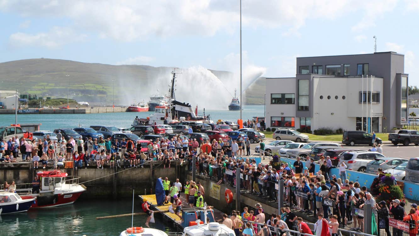 Water sports events on Bank Holiday Monday at Castletownbere Festival of the Sea