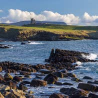 Classie Bawn Castle at Mullaghmore Head in Sligo