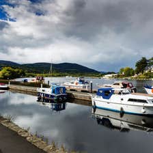 Image of cruisers in Killaloe in County Clare