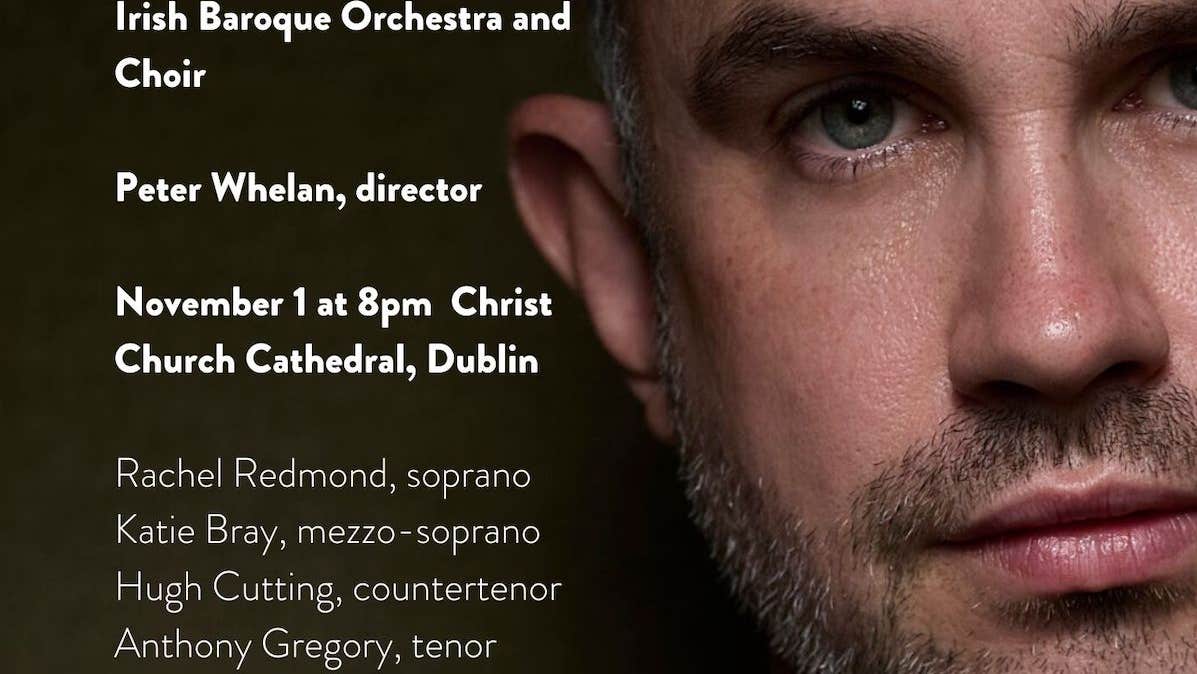 Image of tenor Anthony Gregory with event information superimposed.