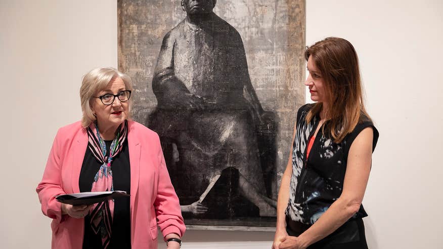 A discussion in Butler Gallery, Co Kilkenny