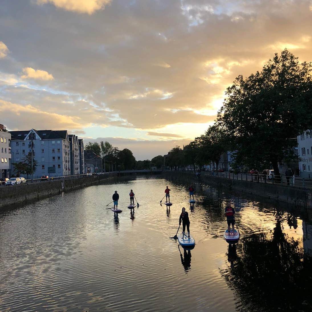 Explore the city from the water with Cork City SUP's tour. 