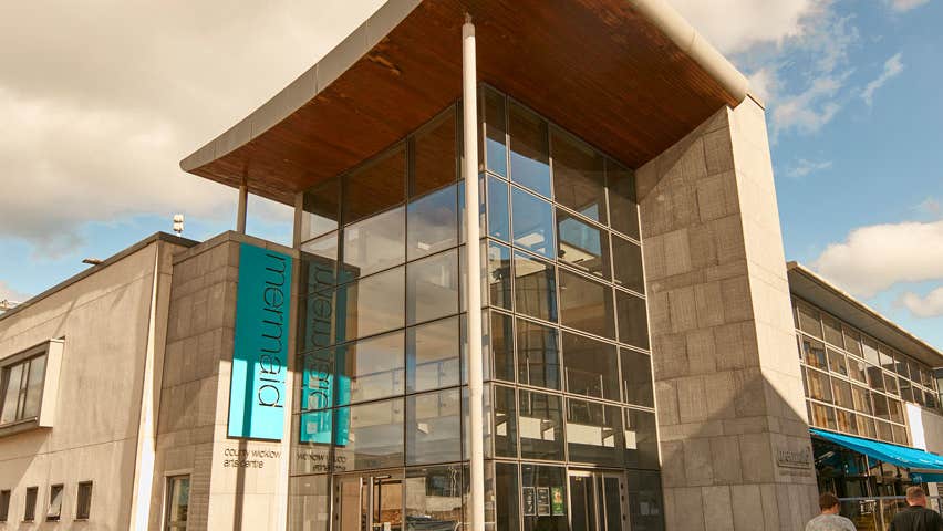 The exterior of Mermaid Arts Centre