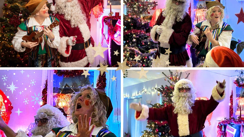 The highlight of your visit is the interactive musical show with Santa and Elfeena – full of music, stories, and festive cheer.