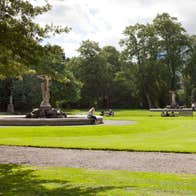 The fountains at the Iveagh Gardens, Dublin, County Dublin