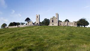 View of the hill of Slane