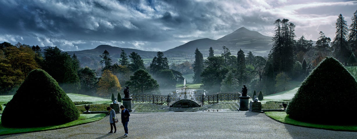 A view of the Powerscourt Estate Gardens with Kennedy & Carr