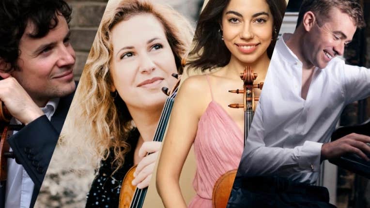 A star-studded opening concert sees Irish / Dutch violinist Gwendolyn Masin, Spanish violist Sara Ferrández and Irish cellist Brian O Kane join Artistic Director Fiachra Garvey for a bravura programme of piano quartet masterworks!