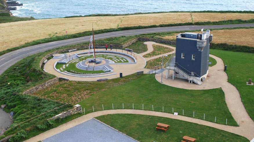 The Lusitania Museum and Old Head Signal Tower in Kinsale, Co Cork