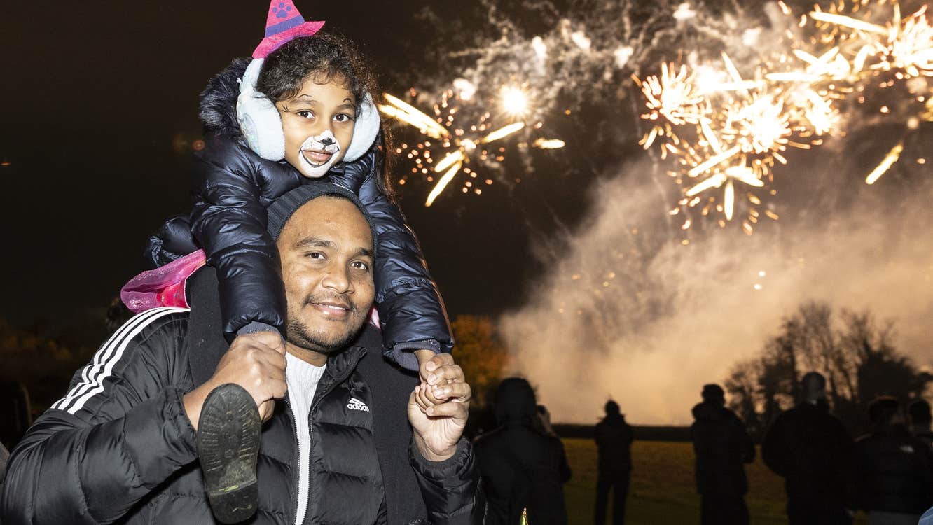Fun and Fireworks. Millennium Park Blanchardstown