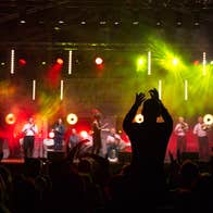 A gig at the 2023 Fleadh Cheoil na hÉireann in Mullingar, Westmeath