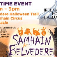 Part of poster for Belvedere Samhain Day Trail