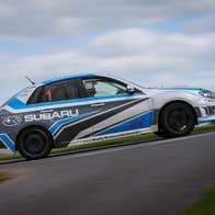 Subaru rally car