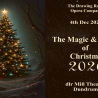 The Magic of Music and Christmas 2026 poster with large Christmas tree