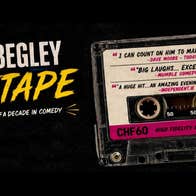 This image is Sean Begley's image design for his show Mixtape