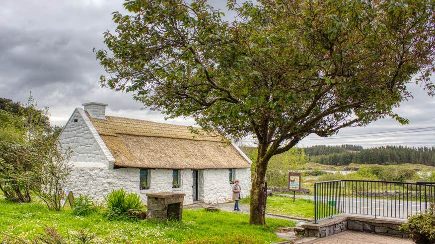 Replica of the cottage used in The Quiet Man, Co Mayo