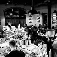 People enjoying their meals in the Bella & Brava Restaurant