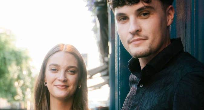 Traditional singers and instrumentalists Caoimhe and Séamus Uí Fhlatharta