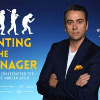 This image shows Dr Richard Hogan posing for his show Parenting the Screenager