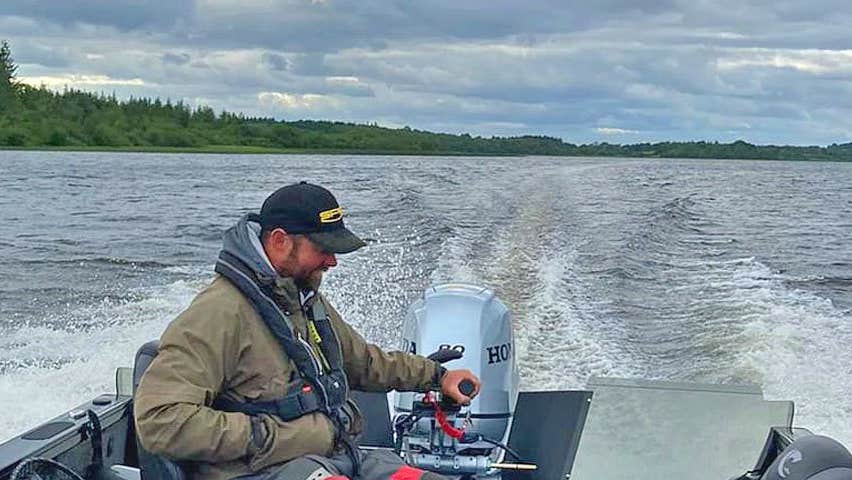 Predator Fishing Ireland view from the boat on a lake