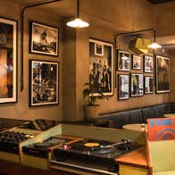 Interior view of Row Wines