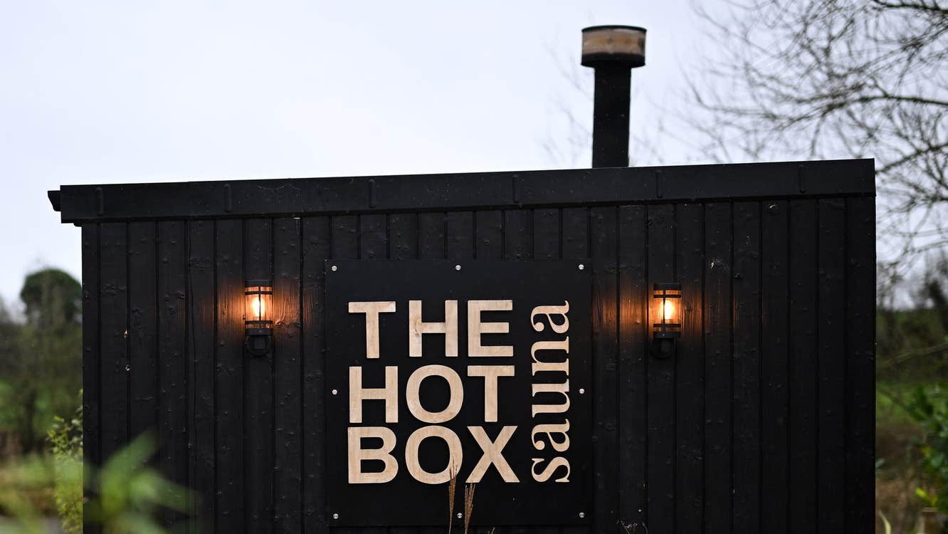 The Hot Box Sauna exterior