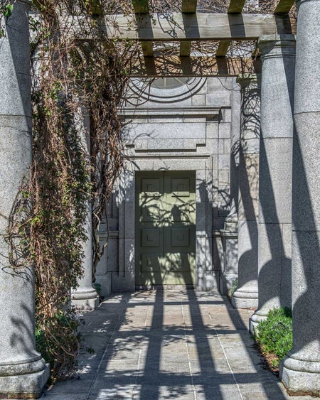 Pergola at the Irish War Memorial Gardens, Dublin, Co. Dublin