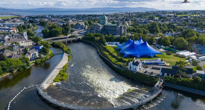 GIAF's Heineken Big Top on the banks of the River Corrib plays host to GIAF's major music programme.