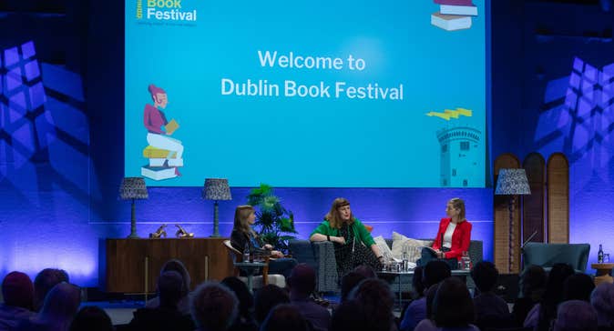 Event taking place at Dublin Book Festival 2024. Mary Costello and Jan Carson in conversation with Breda Brown.
