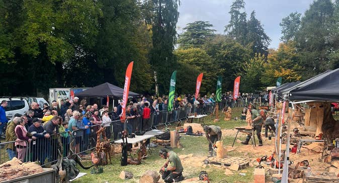 Delighted to welcome the wonderfully skilled & charismatic collective of the Celtic Chainsaw Carvers to raise the noise and let the wood fly to create sculptures live at this year's show on 29th-30th August with Special Branch Carvers.