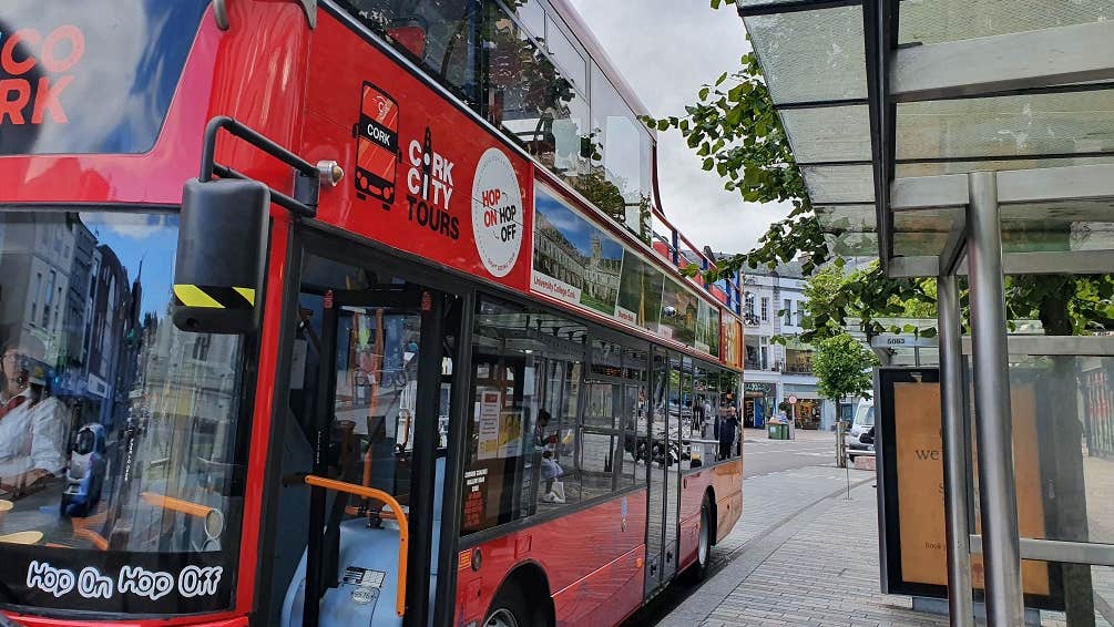 Cork City Tour Bus open top