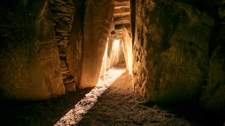 Winter solstice at Newgrange in Co Meath
