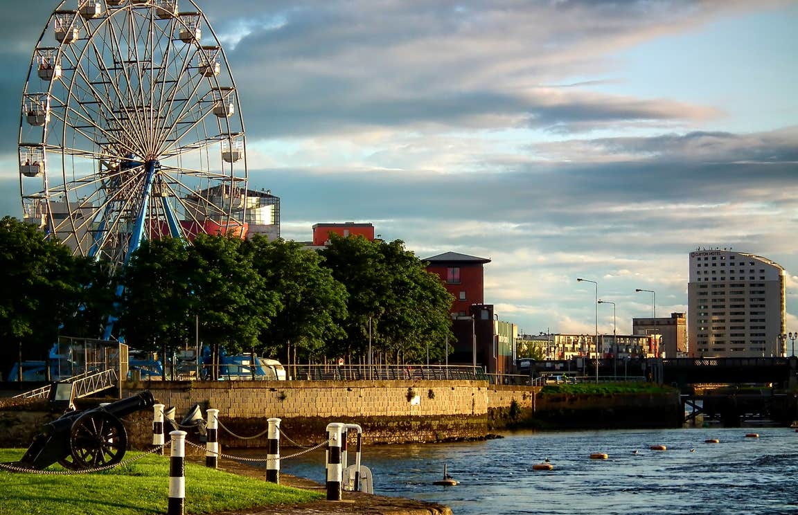 Arthur's Quay Park in Limerick city.