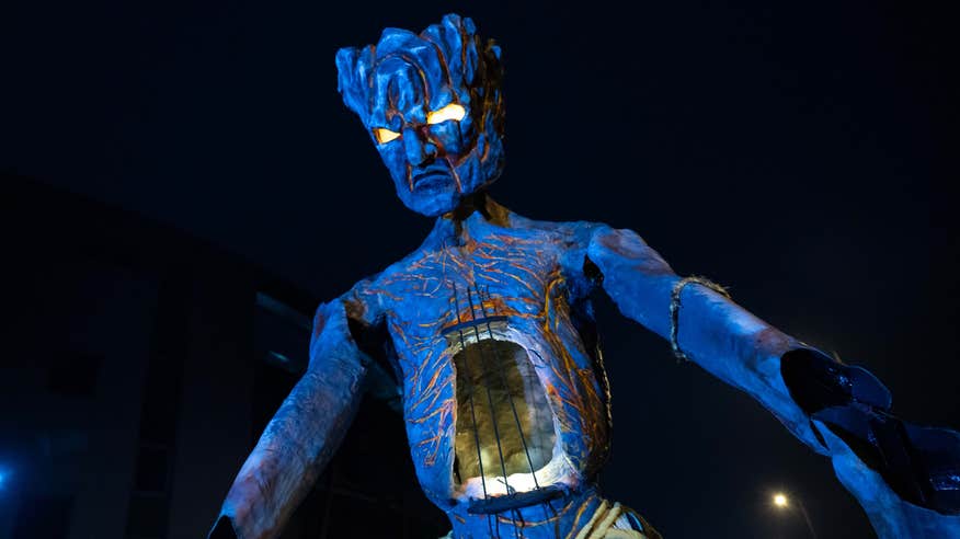 A float during the Púca Procession at the 2024 Púca Festival