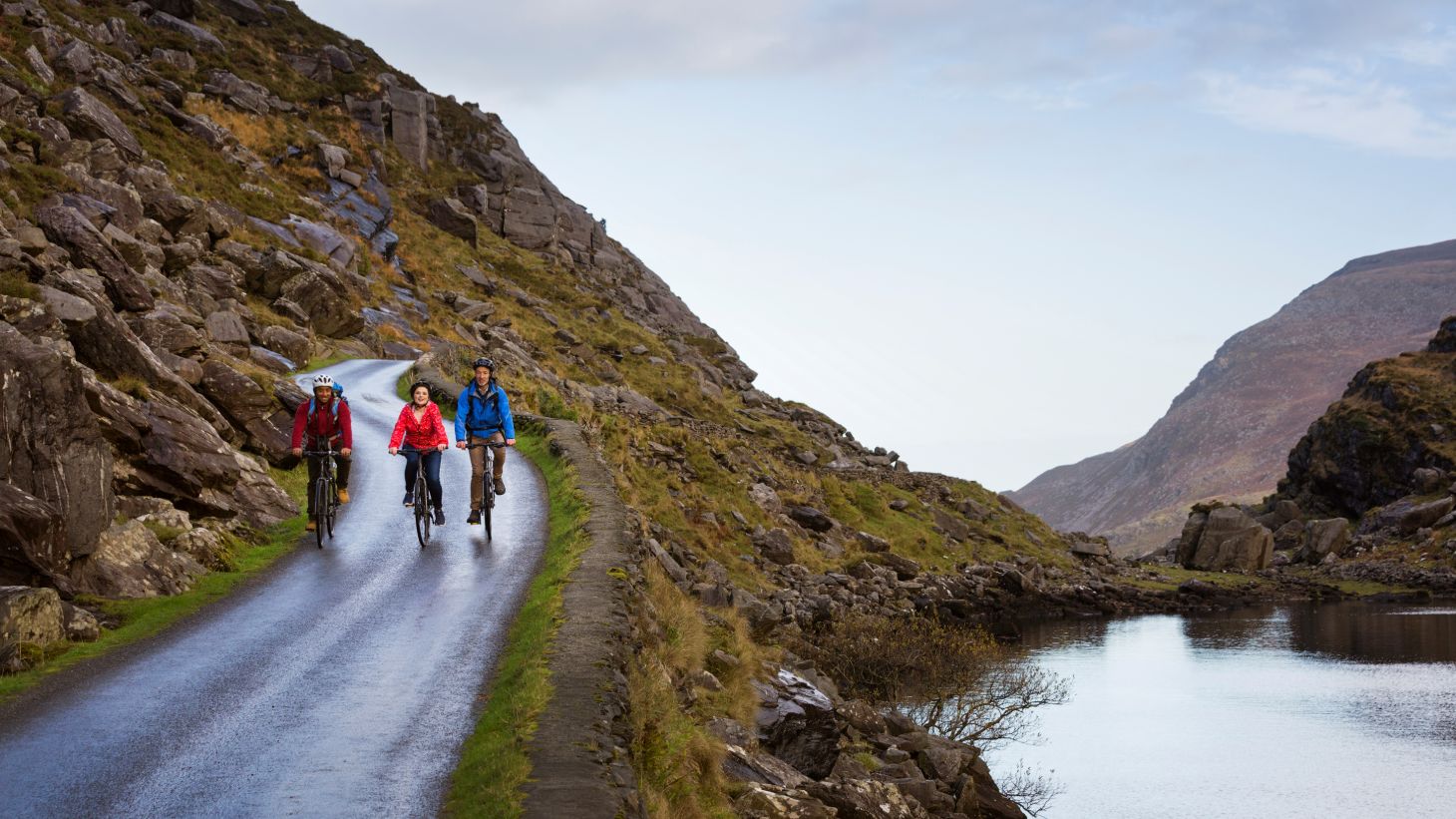 Cycle through stunning scenery on The Ring of Kerry.