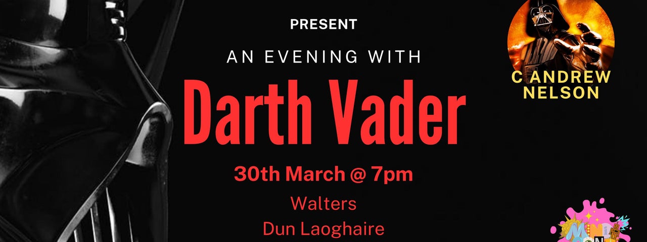 Darth Vader live Talk in Dublin