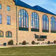 Exterior of the main distillery building at Tullamore DEW