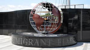 The JFK Globe at New Ross
