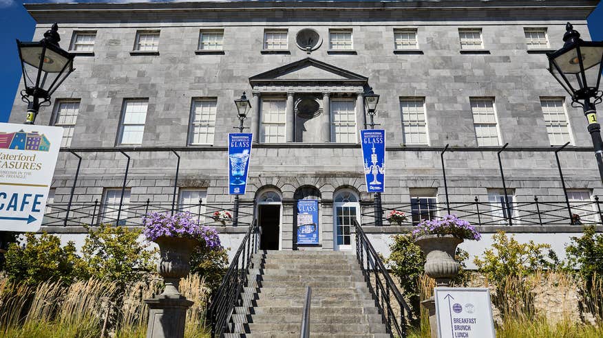 Exterior image of Bishop's Palace in Waterford city.