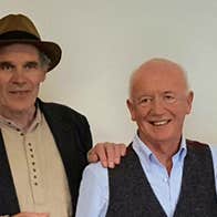 Button & Bows In Concert, a row of 4 smiling men.