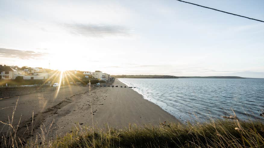 Duncannon Beach in County Wexford.