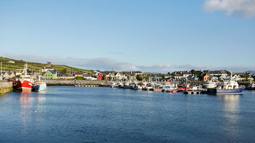 Dingle Harbour in Co Kerry