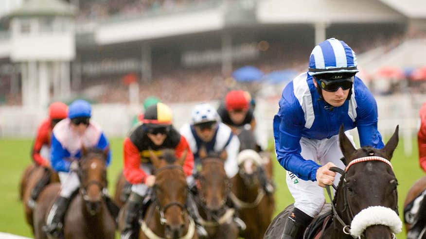 Jockeys at the Galway Races, County Galway