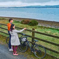 People on the Carlingford Lough Greenway in Co Louth