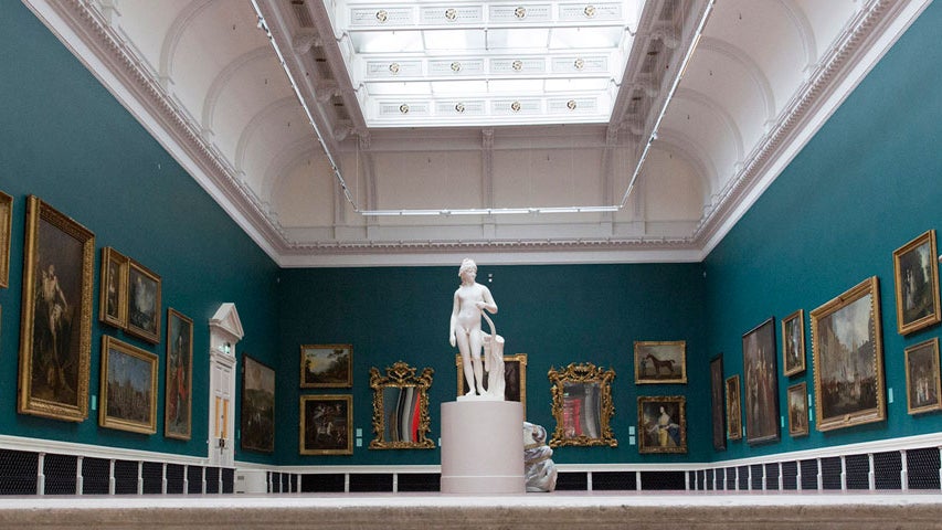 The Grand Gallery at The National Gallery of Ireland