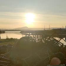 Sunset at Bantry Bay Harbour in County Cork.