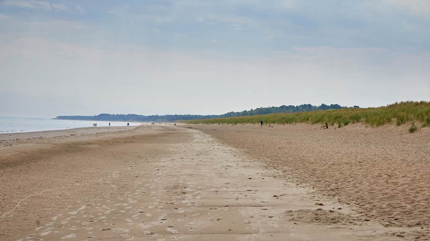 Curracloe Beach in County Wexford