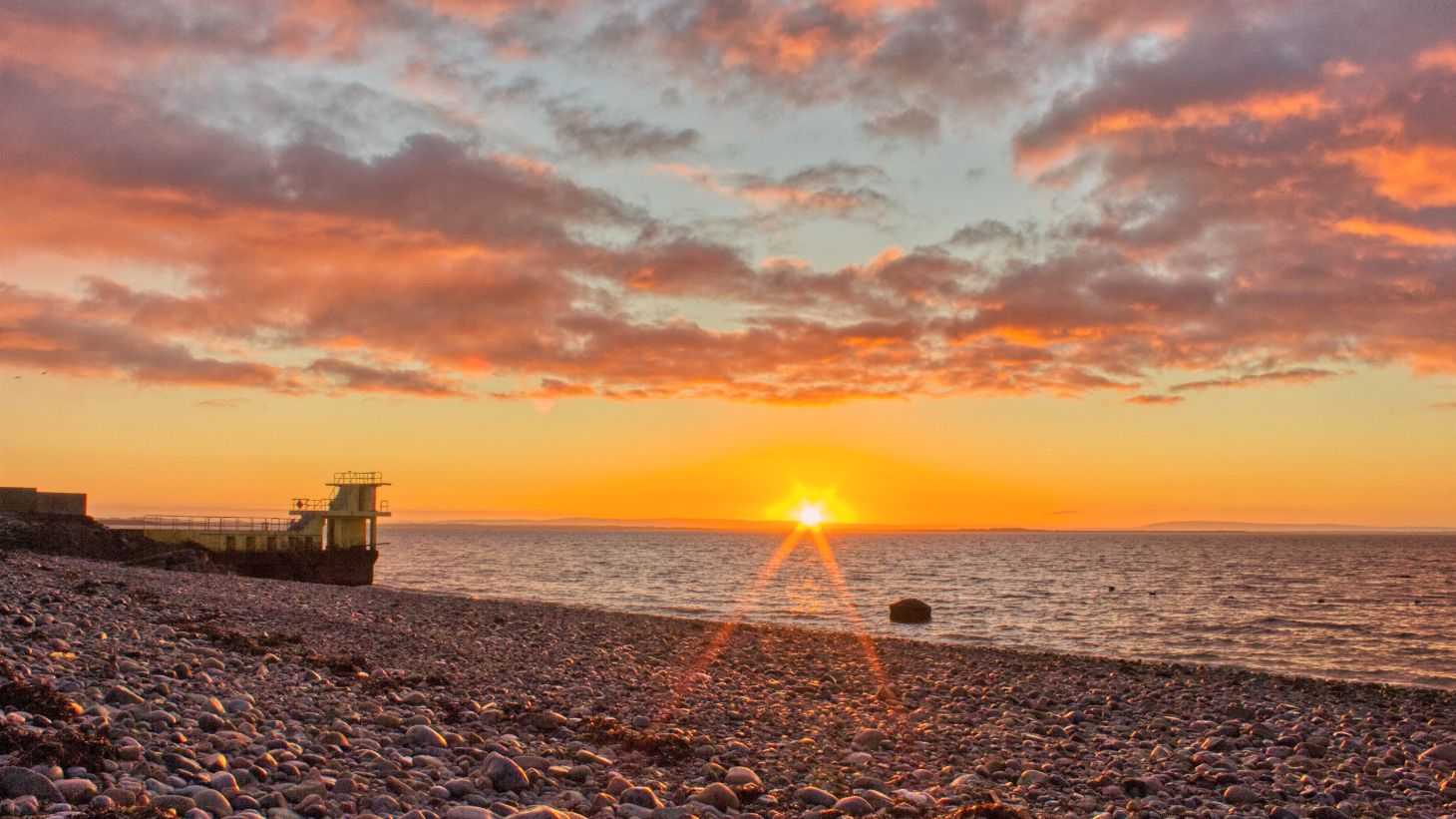 Admire the stunning views at Salthill.