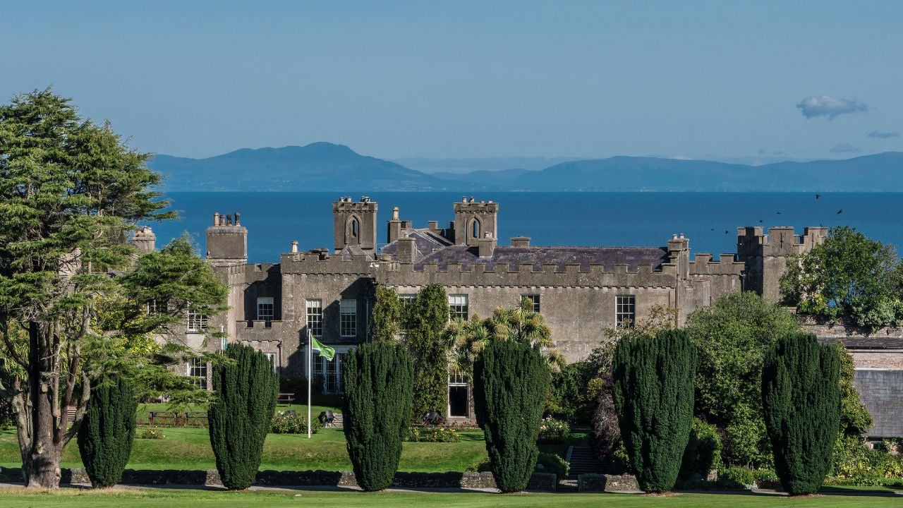 An exterior view of the grounds at Ardgillan Castle and Gardens