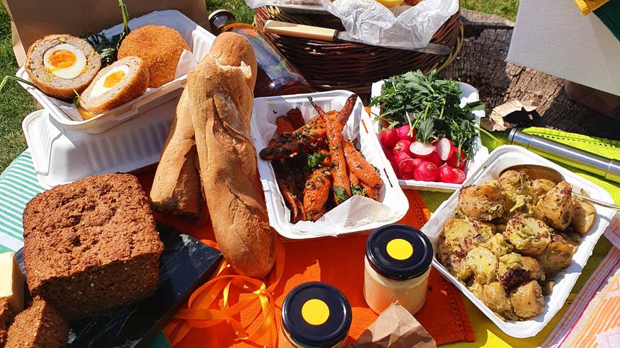 Enjoy a picnic under blue skies in the Iveagh Gardens.